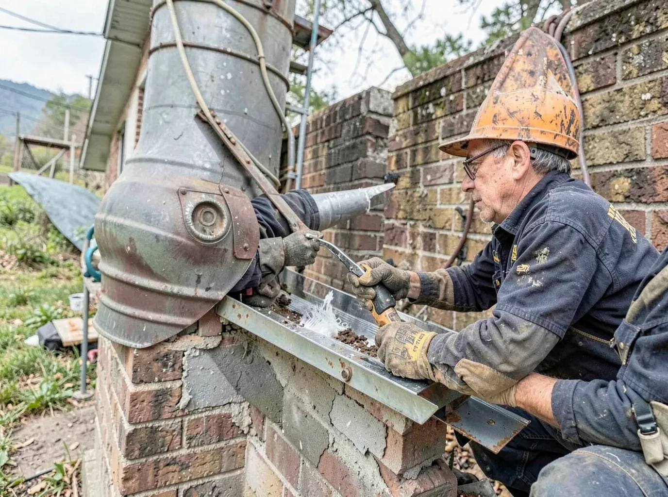 Chimney Flashing Repair in Logan, UT