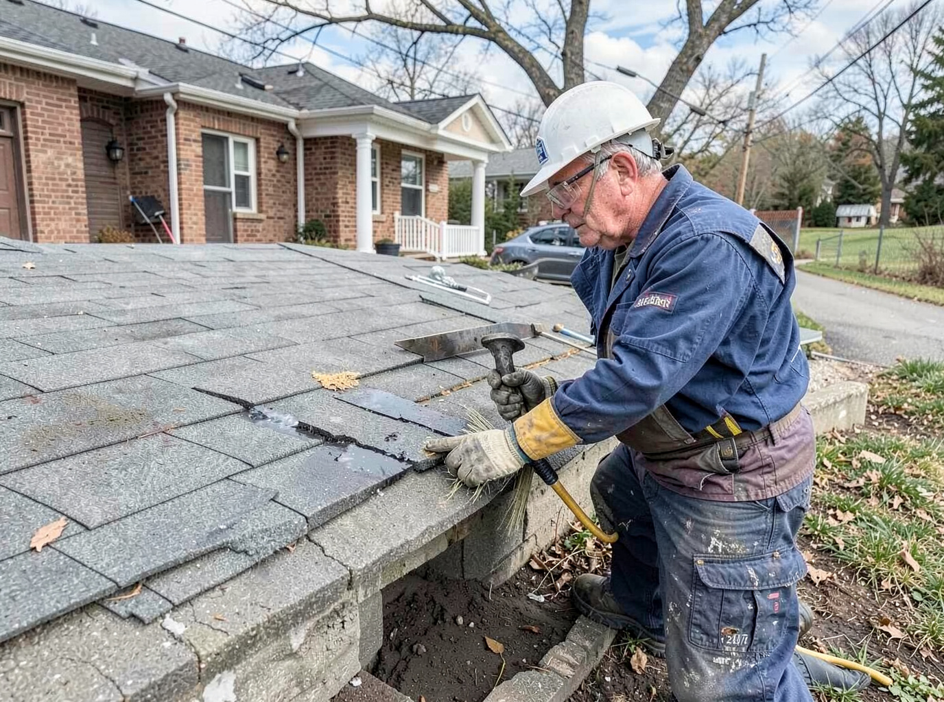 roof repair in Rivergate, UT