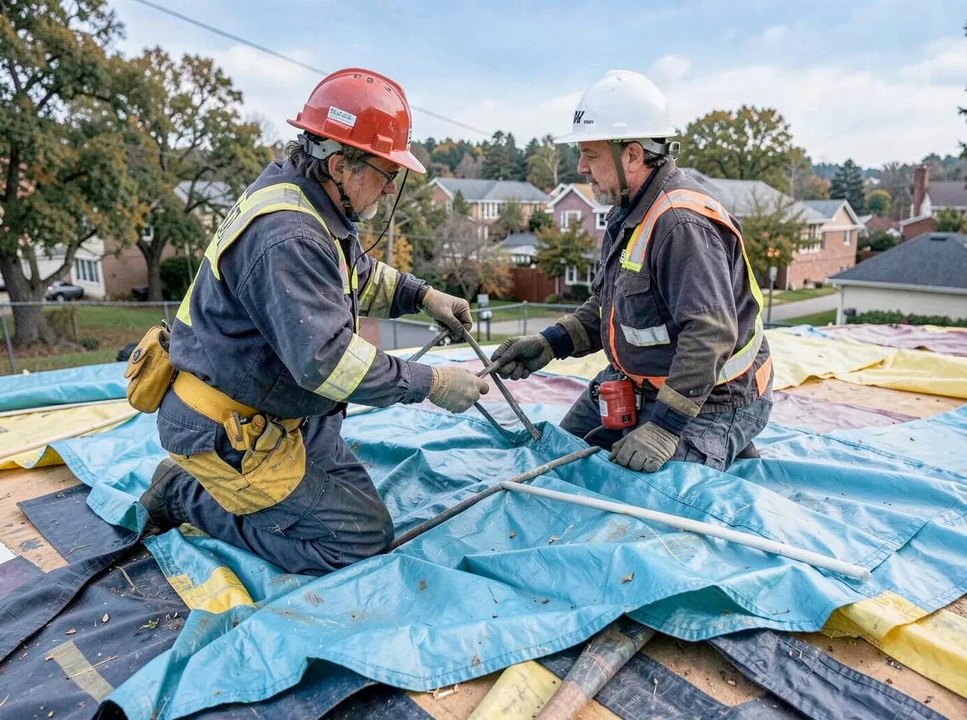 Emergency Roof Tarping in Logan, UT