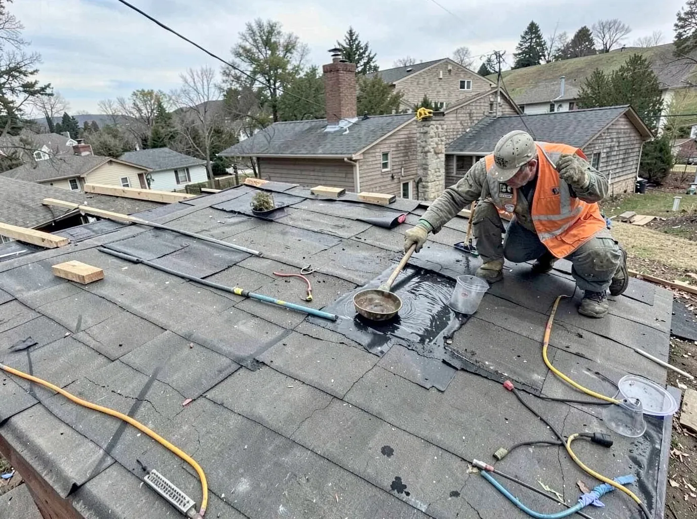 Flat / Low-Slope Roof Leak Repair in Logan, UT